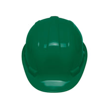 Casco de seguridad, ajuste de intervalos, verde, Pretul | CAS-VP | 25045