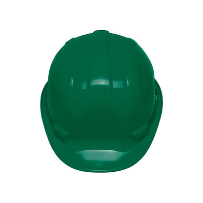 Casco de seguridad, ajuste de intervalos, verde, Pretul | CAS-VP | 25045