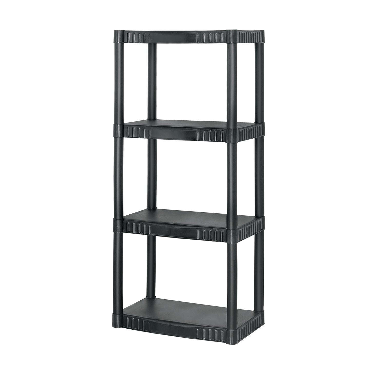 Estante plástico 4 repisas cap. 27 Kg, 123x36x56, PRETUL | EST-4P | 25075