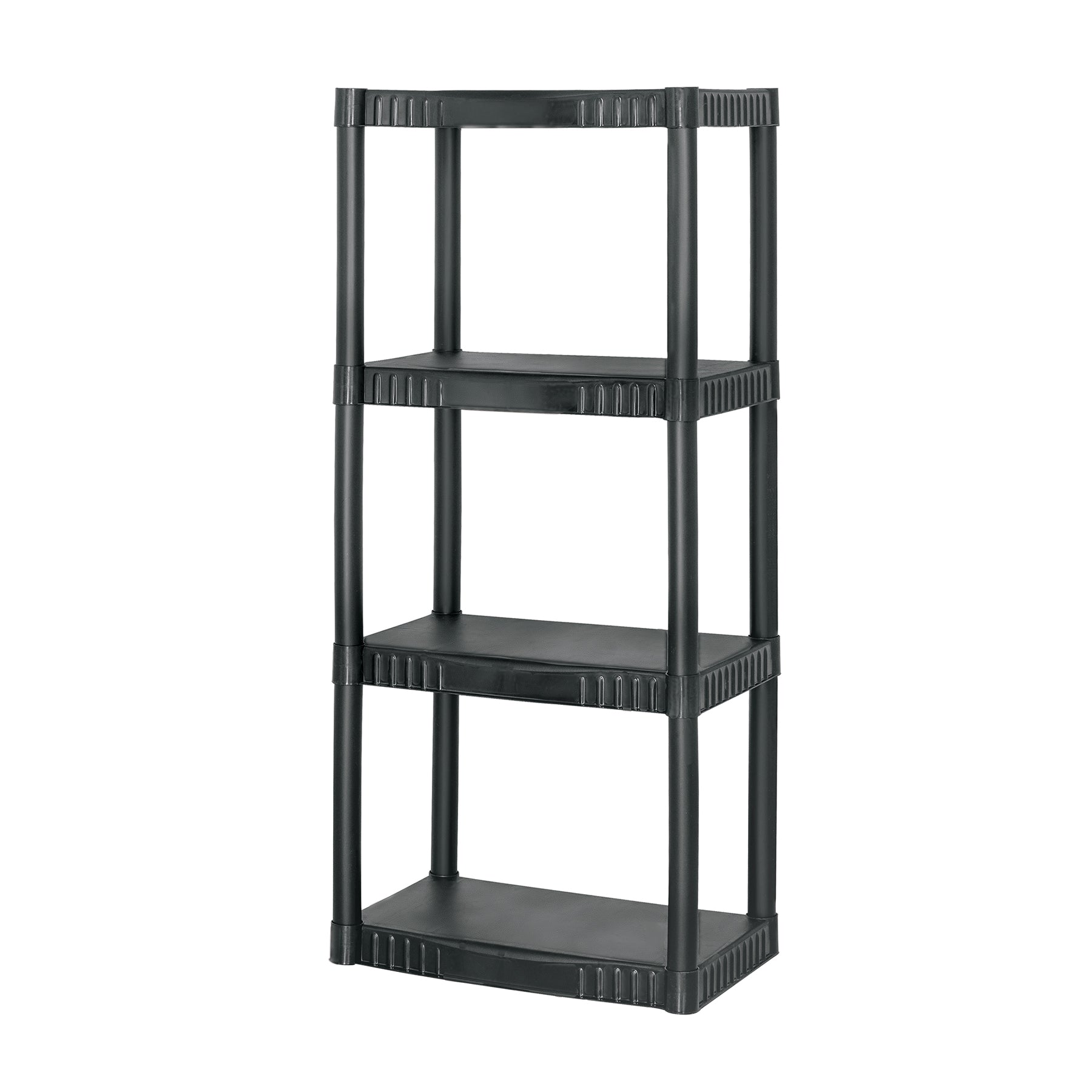 Estante plástico 4 repisas cap. 27 Kg, 123x36x56, PRETUL | EST-4P | 25075