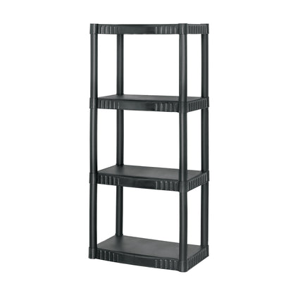 Estante plástico 4 repisas cap. 27 Kg, 123x36x56, PRETUL | EST-4P | 25075