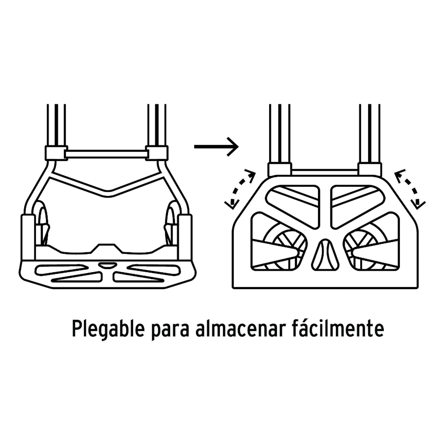 Diablo de carga, plegable, acero, 60 kg, Pretul | DIA-60P | 26029