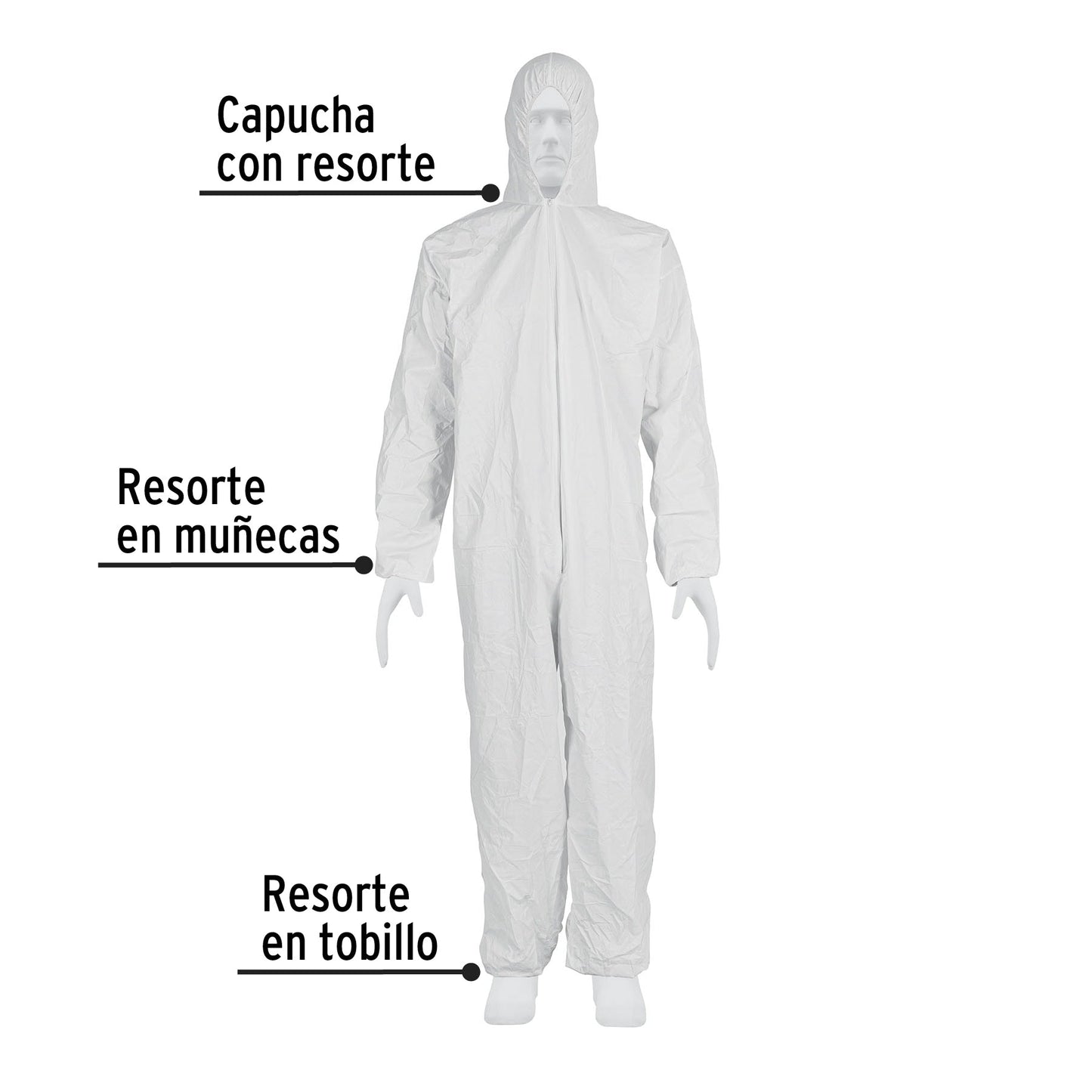 Overol desechable, talla CH, Pretul | OVERD-SP | 26071