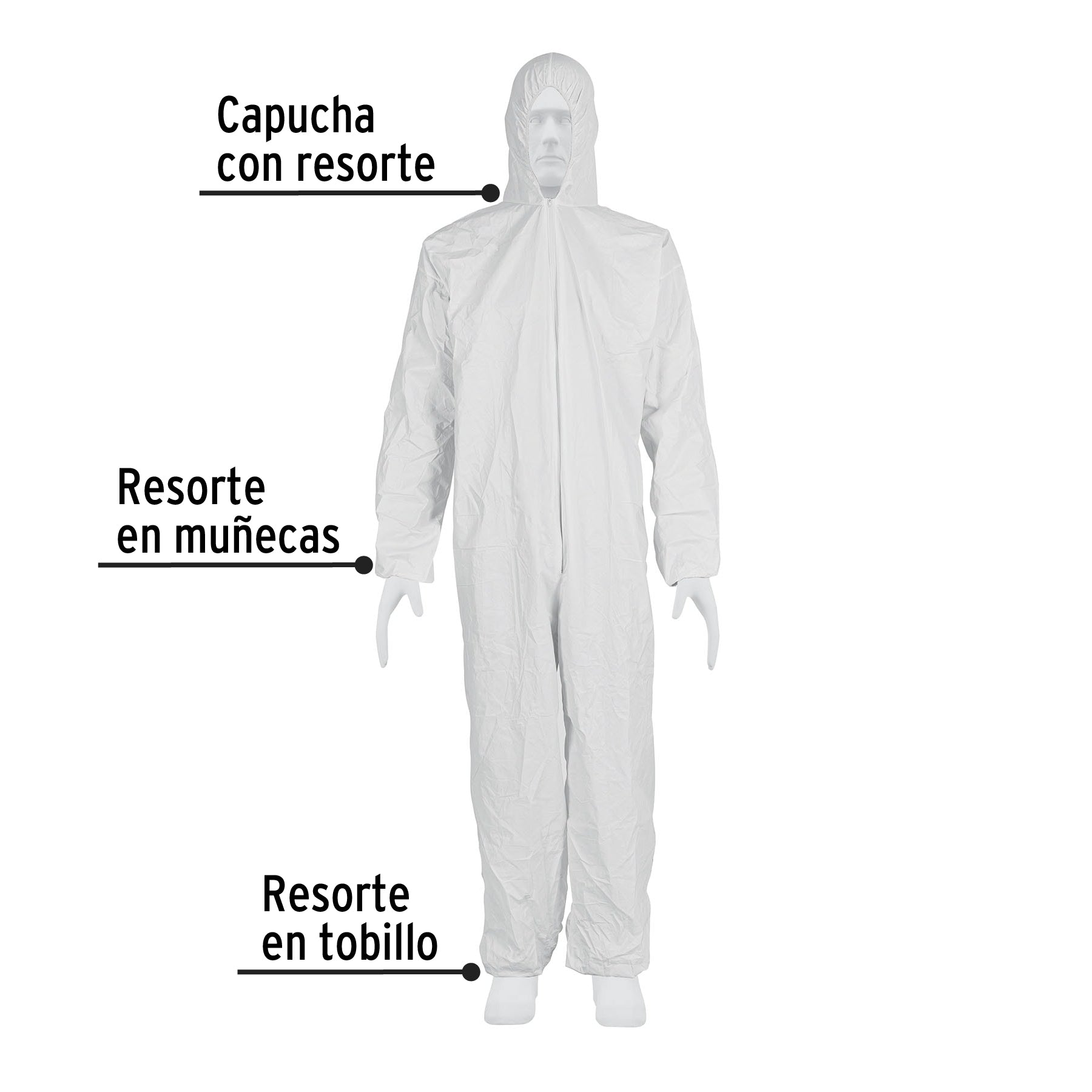 Overol desechable, talla CH, Pretul | OVERD-SP | 26071