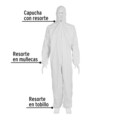 Overol desechable, talla CH, Pretul | OVERD-SP | 26071