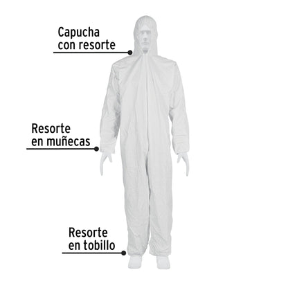 Overol desechable, talla XG, Pretul | OVERD-XLP | 26074