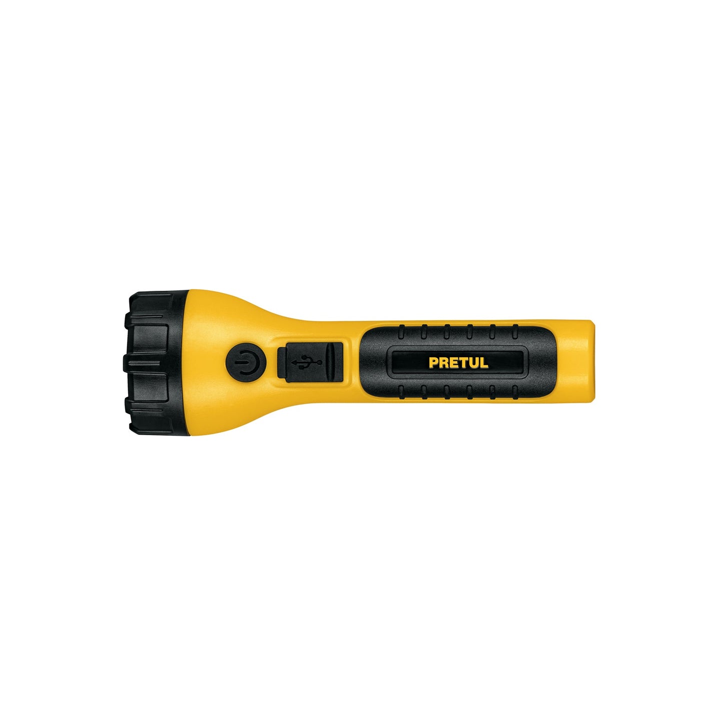 Linterna plástica de LED, 120 lm, recargable, PRETUL | LIRE-120P | 26101