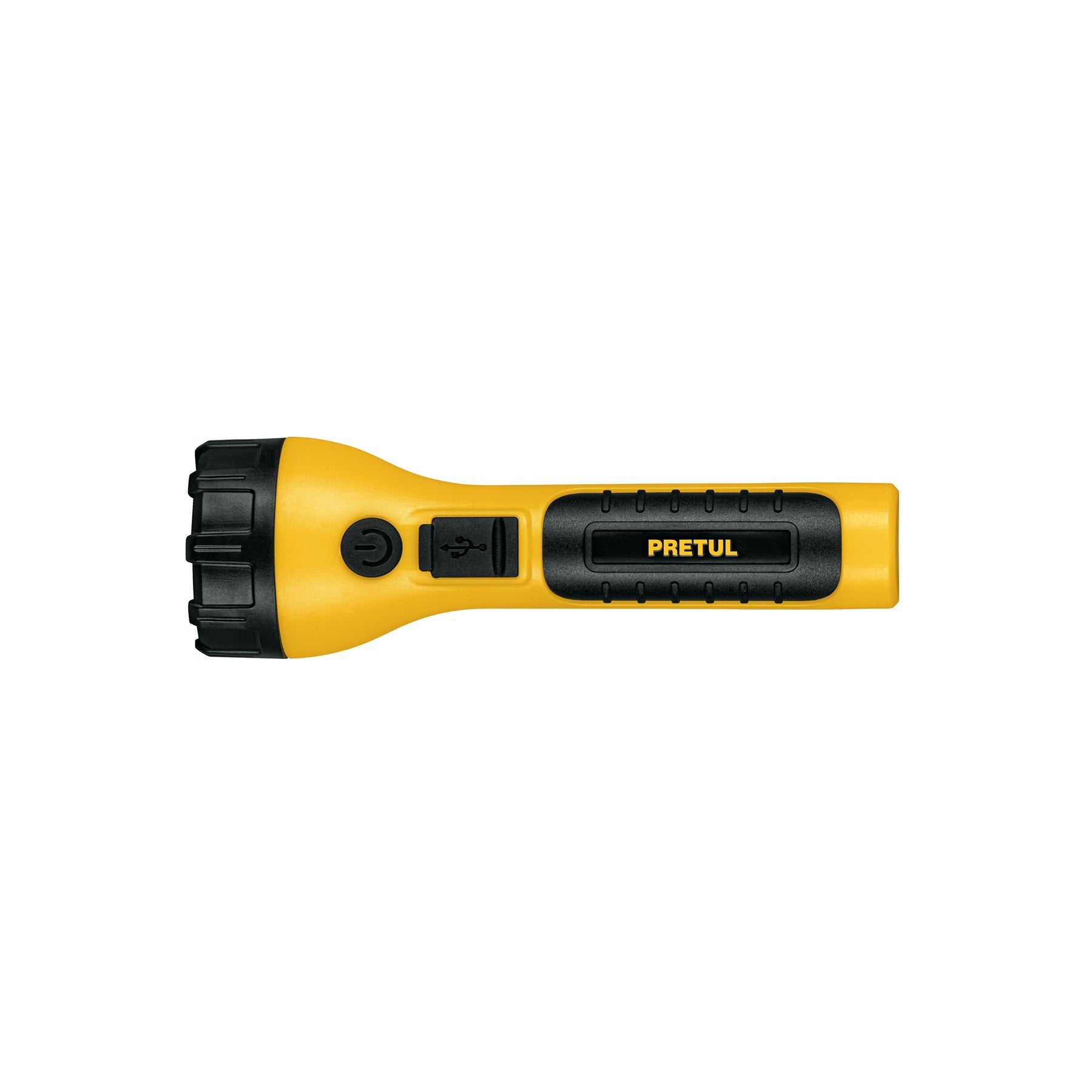 Linterna plástica de LED, 120 lm, recargable, PRETUL | LIRE-120P | 26101