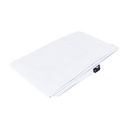 Lona de polietileno 4 x 4 m, blanca, 110 g/m2, PRETUL | LP-44B | 26135