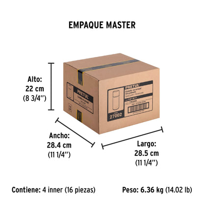 Pintura en aerosol, gris primario, 400ml,Pretul | PAP-GR-P | 27002