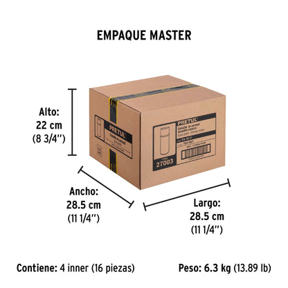 Pintura en aerosol, amarillo canario, 400ml, Pretul | PA-AC-P | 27003