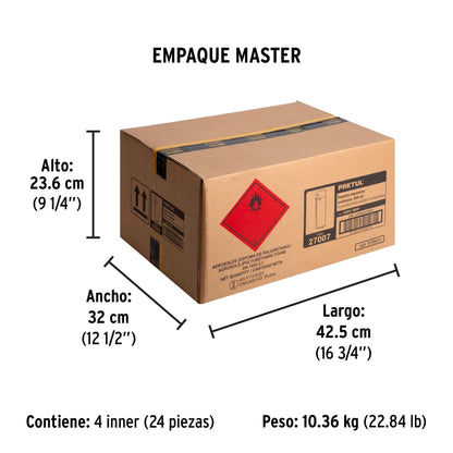 Espuma expansiva de poliuretano, 300 ml, PRETUL | ESEX-300P | 27007
