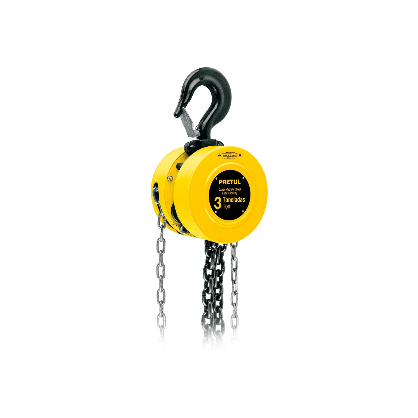 Polipasto de cadena de 3 ton, Pretul | POL-3P | 27129