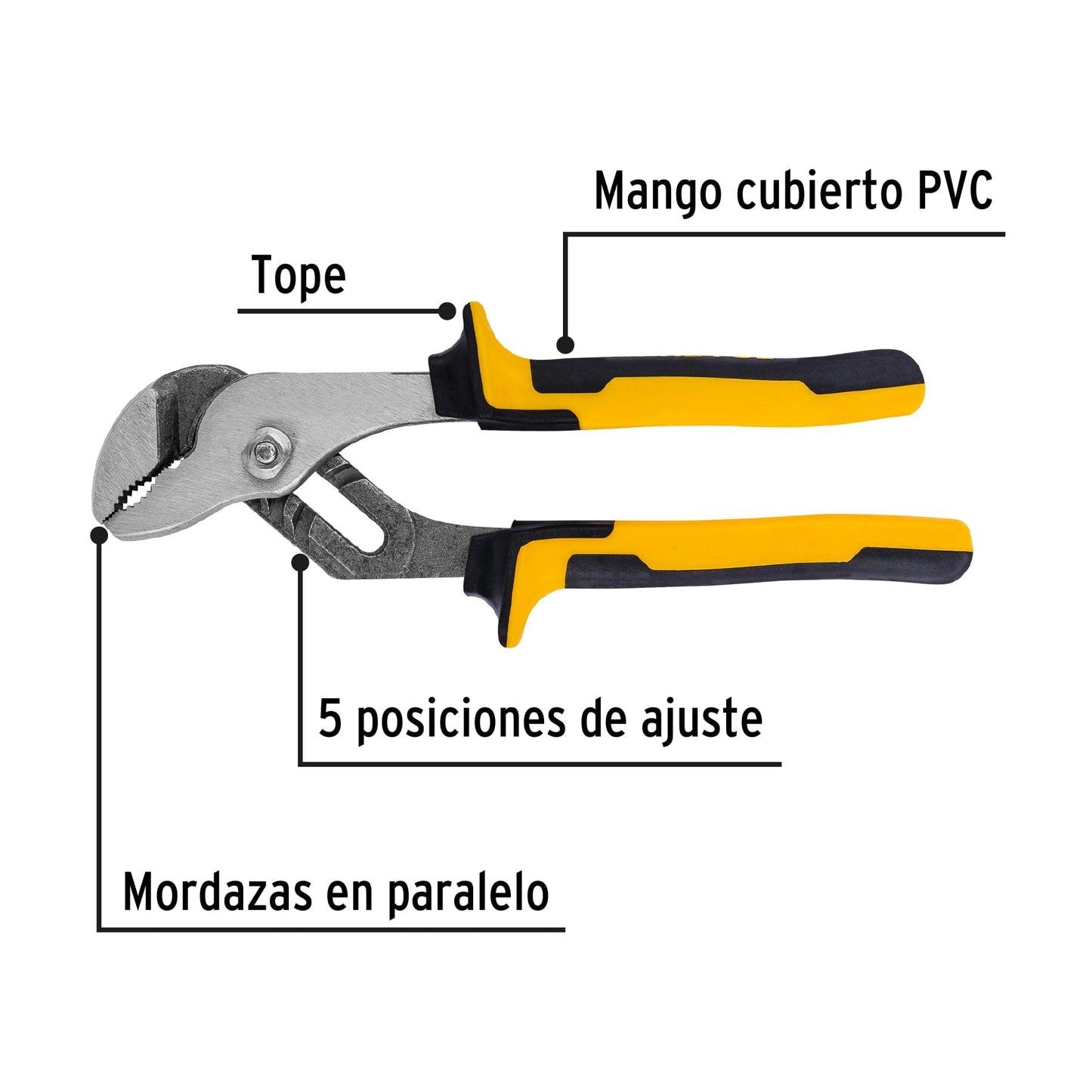 Pinza de extensión 8' mango Comfort Grip, Pretul | PEX-8PX | 27157