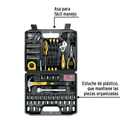 Juego de 104 herramientas, Pretul | SET-104 | 27169