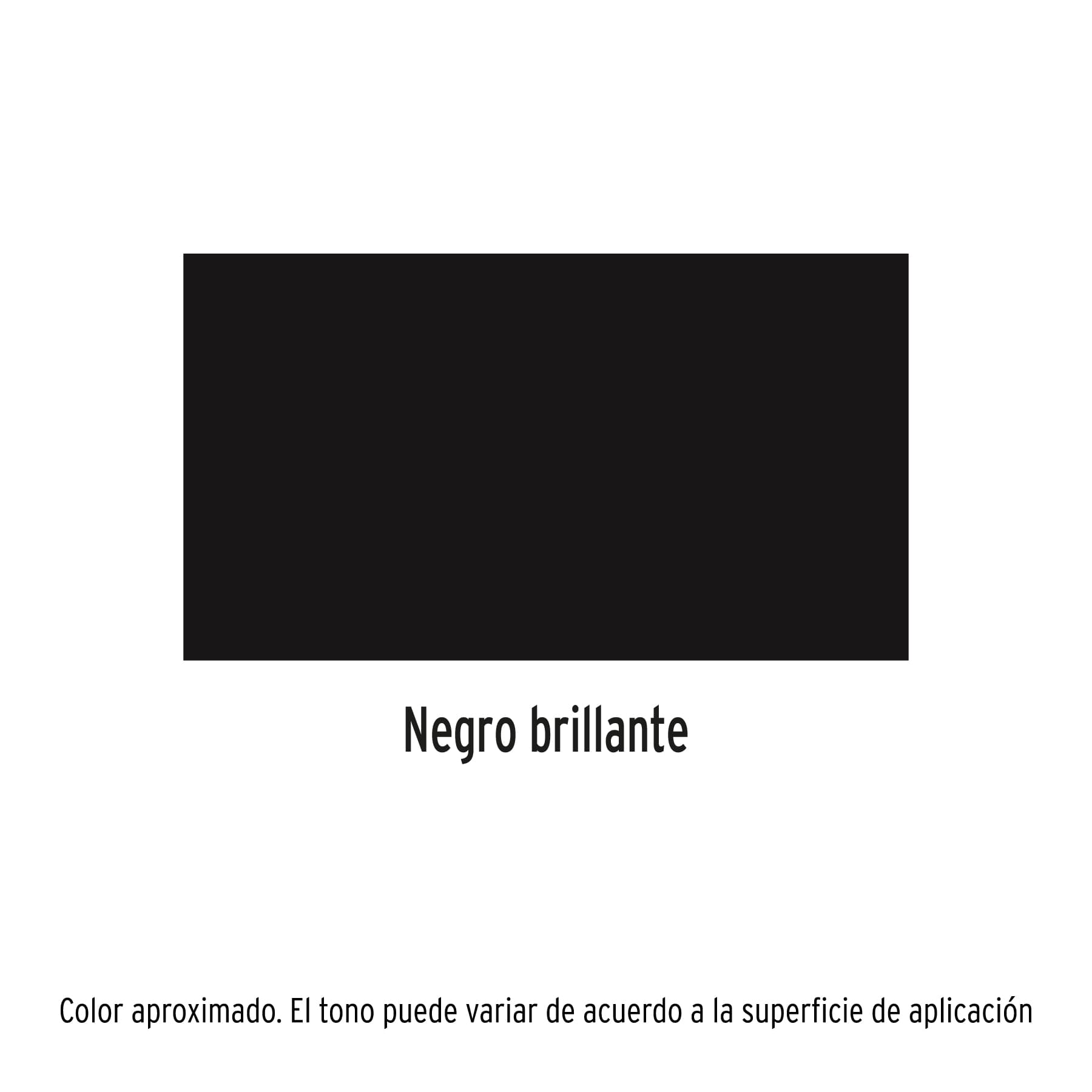 Pintura en aerosol,negro brillante, 400ml, Pretul | PA-NB-P | 27170
