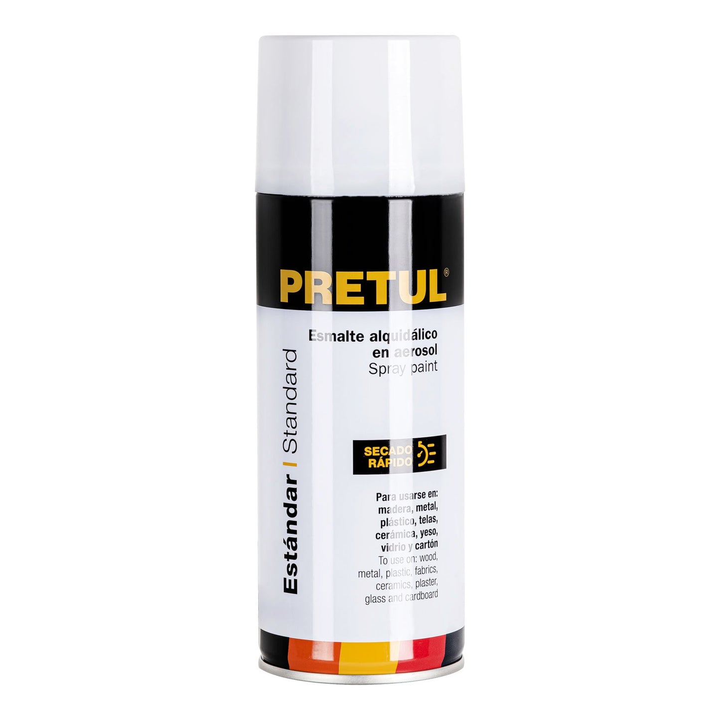 Pintura en aerosol, blanco mate, 400 ml, Pretul | PA-BM-P | 27175