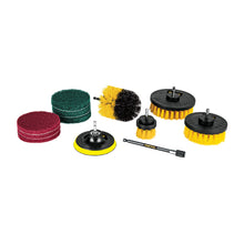 Juego 12 accesorios de limpieza y asentado p/taladro, Pretul | JCE-12P | 27191