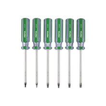 Juego de 6 desarmadores Torx mango de PVC, Pretul | DT-6P | 27192