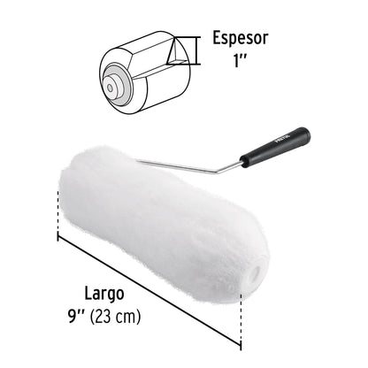 Rodillo para pintar, 9 x 1', superficies muy rugosas, Pretul | ROPI-925P | 28036