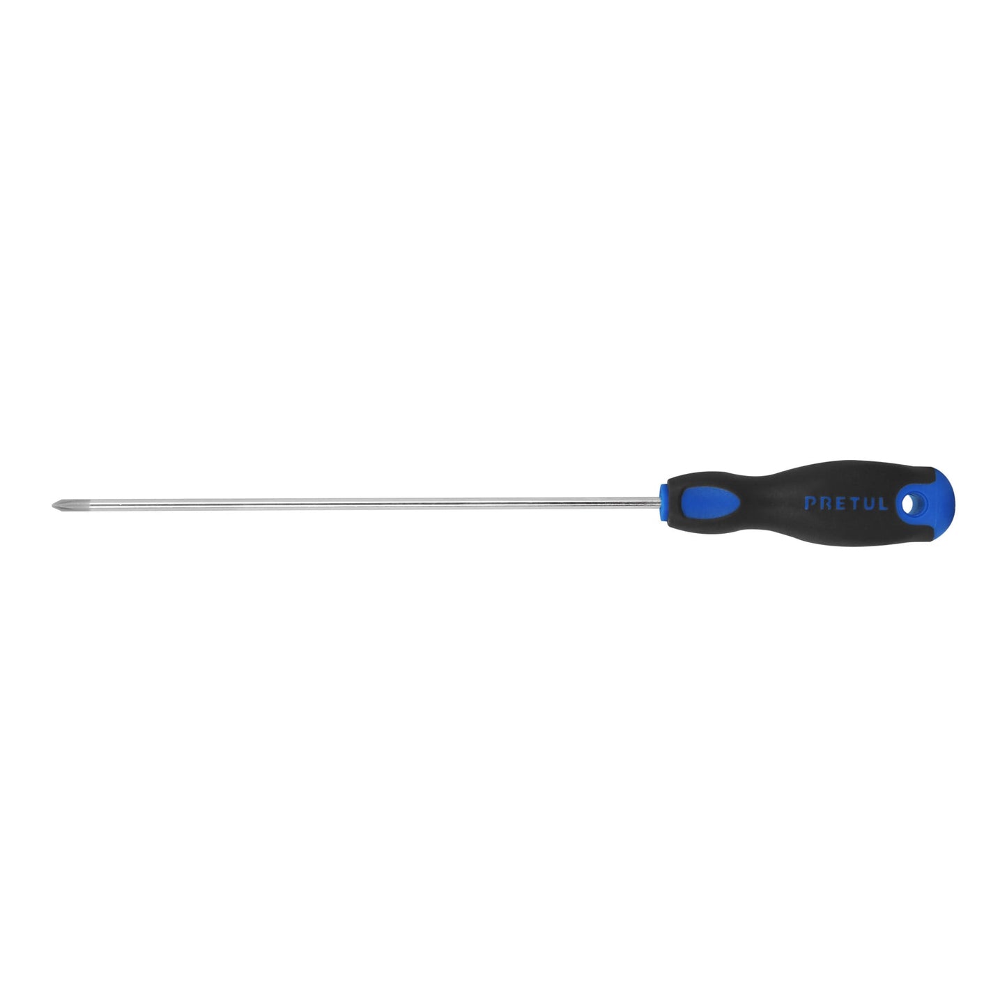 Desarmador de cruz 1/8' x 4' mango Comfort Grip, Pretul | DP-1/8X4BP | 28082