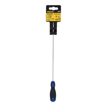 Desarmador de cruz 1/8' x 8' mango Comfort Grip, Pretul | DP-1/8X8BP | 28084