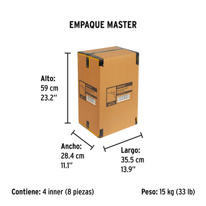 Rotomartillo 3/8', 550W, PRETUL | ROTO-3/8P6 | 28113