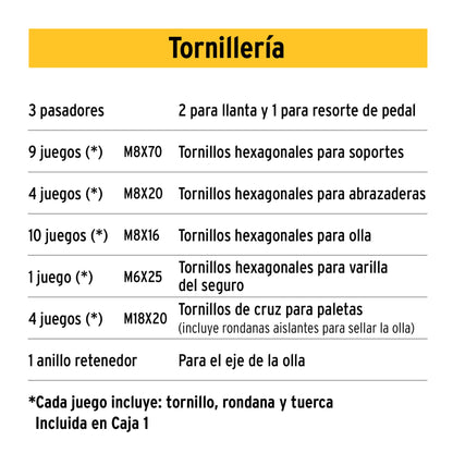 Revolvedora de concreto, a gasolina, 160 L, 1/2 saco, PRETUL | RECE-160P | 28147
