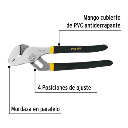 Pinza de extensión 8' mango de PVC, Pretul | PEX-8P | 28161