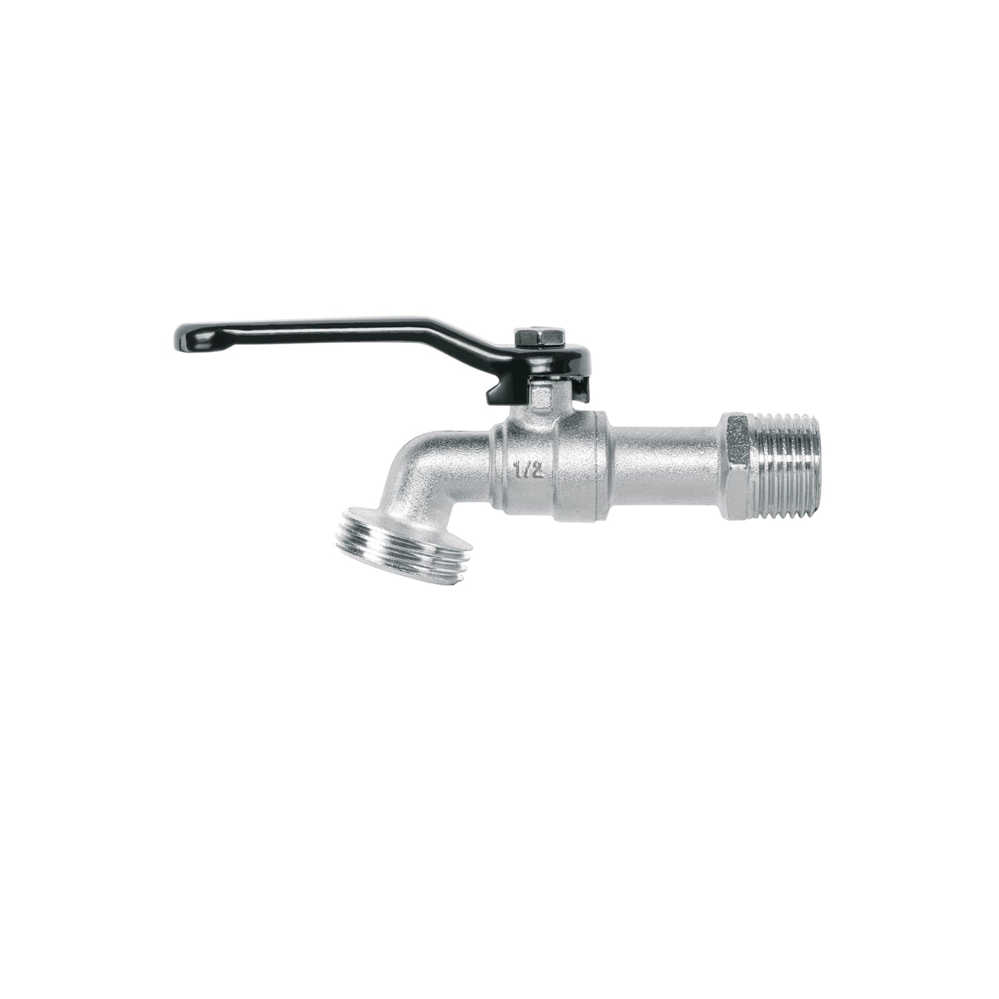 Llave de esfera de zinc 1/2', 110 g, s/adaptador, Pretul | LL-21PS | 28200
