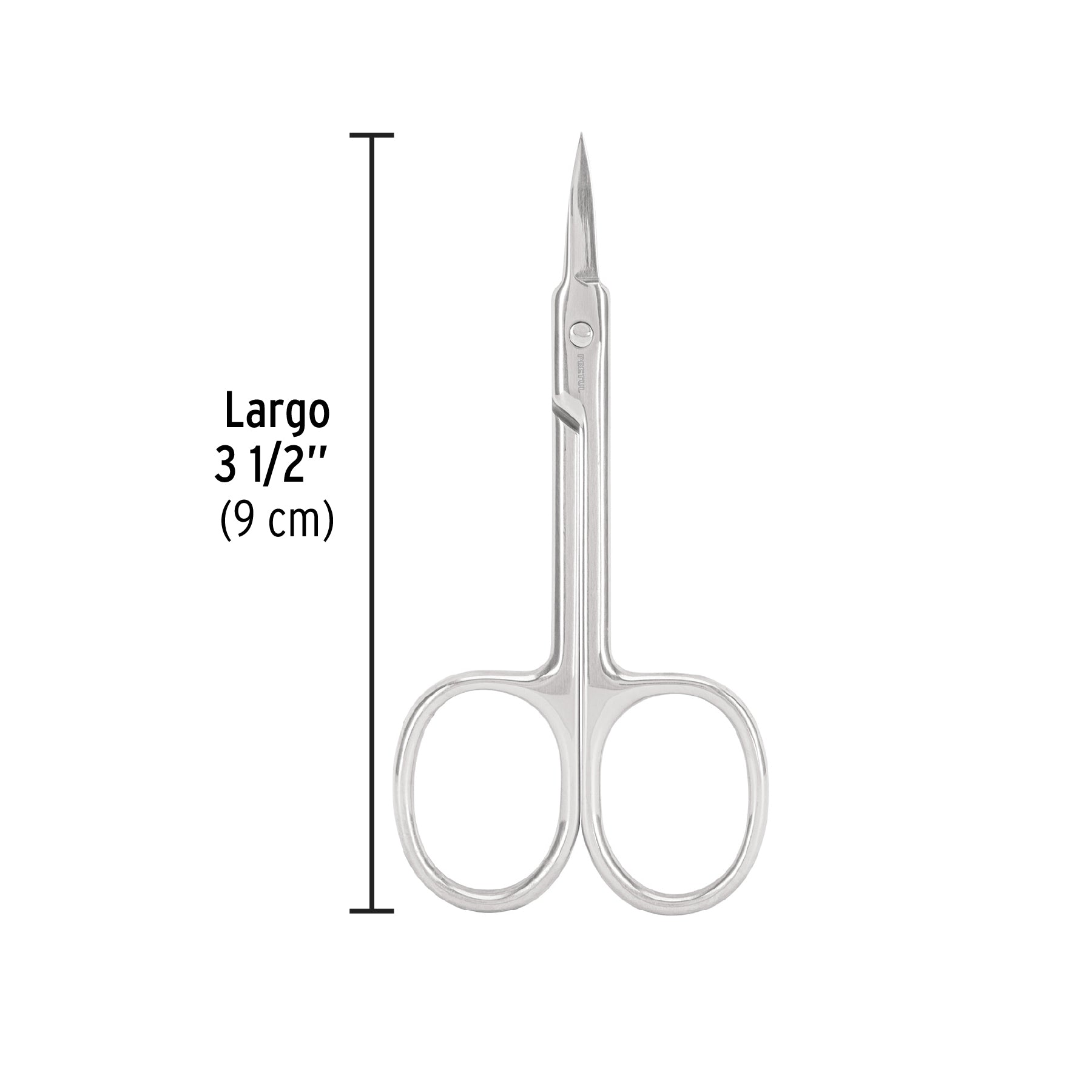Tijera para manicure 3-1/2', punta extrafina, PRETUL | UNA-435P | 28233