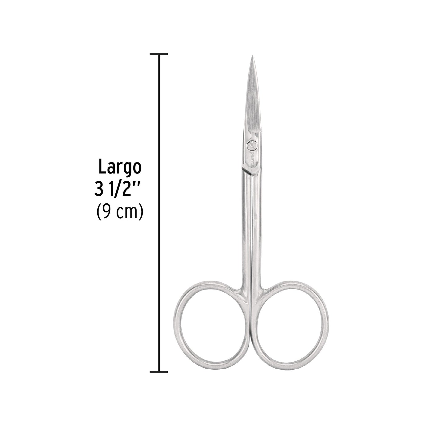 Tijera para manicure 3-1/2', punta fina, PRETUL | UNA-436P | 28234