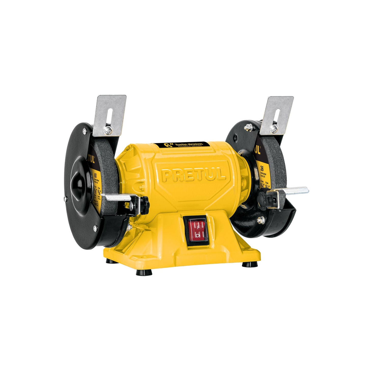 Esmeril de banco de 6' de 1/4 HP (185 W), Pretul | EBA-6P | 28237