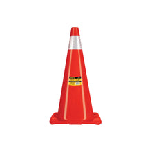 Cono de precaución de 70 cm de PVC con reflejante, Pretul | CONO-70RP | 28254
