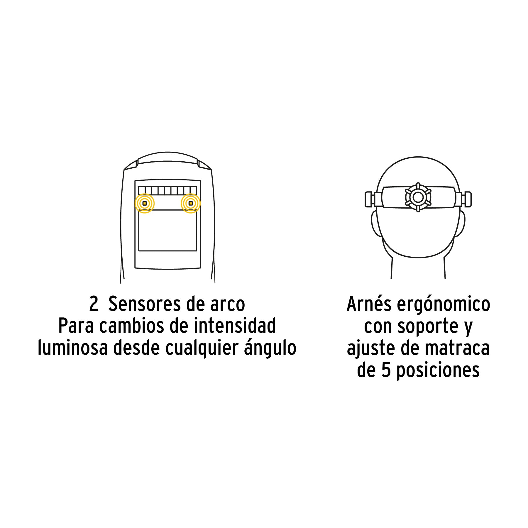 Careta electrónica p/soldar, águila, sombra 9 a 13, PRETUL | CAREL-11AP | 29011