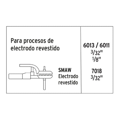 Mini soldadora inversora 100A, 127V, Serie 300, PRETUL | SOIN-310MP | 29017