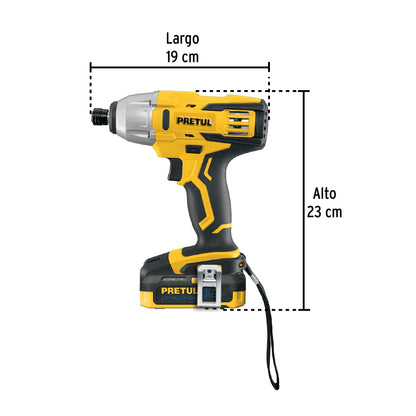 Combo rotomartillo/destornillador impacto, 20V, PRETUL | COMBO-20P | 29020