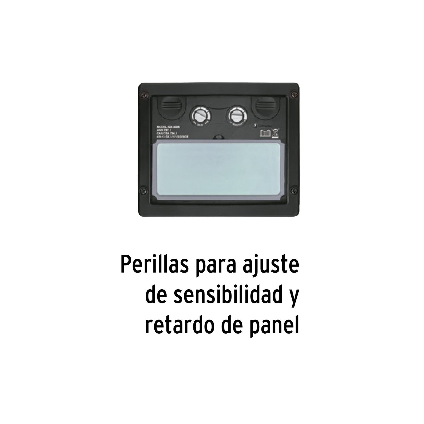 Careta electrónica p/soldar, semiprofesional, 9 a 13, PRETUL | CAREL-913P1 | 29978