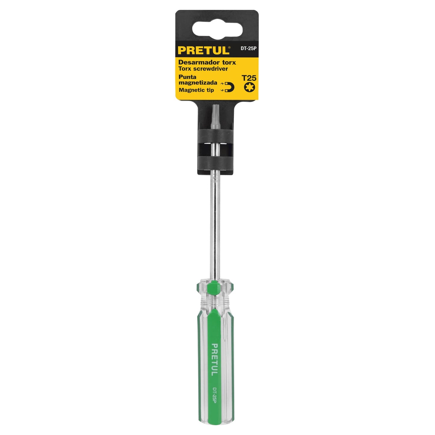 Desarmador punta Torx T 25 mango de PVC, Pretul | DT-25P | 29985
