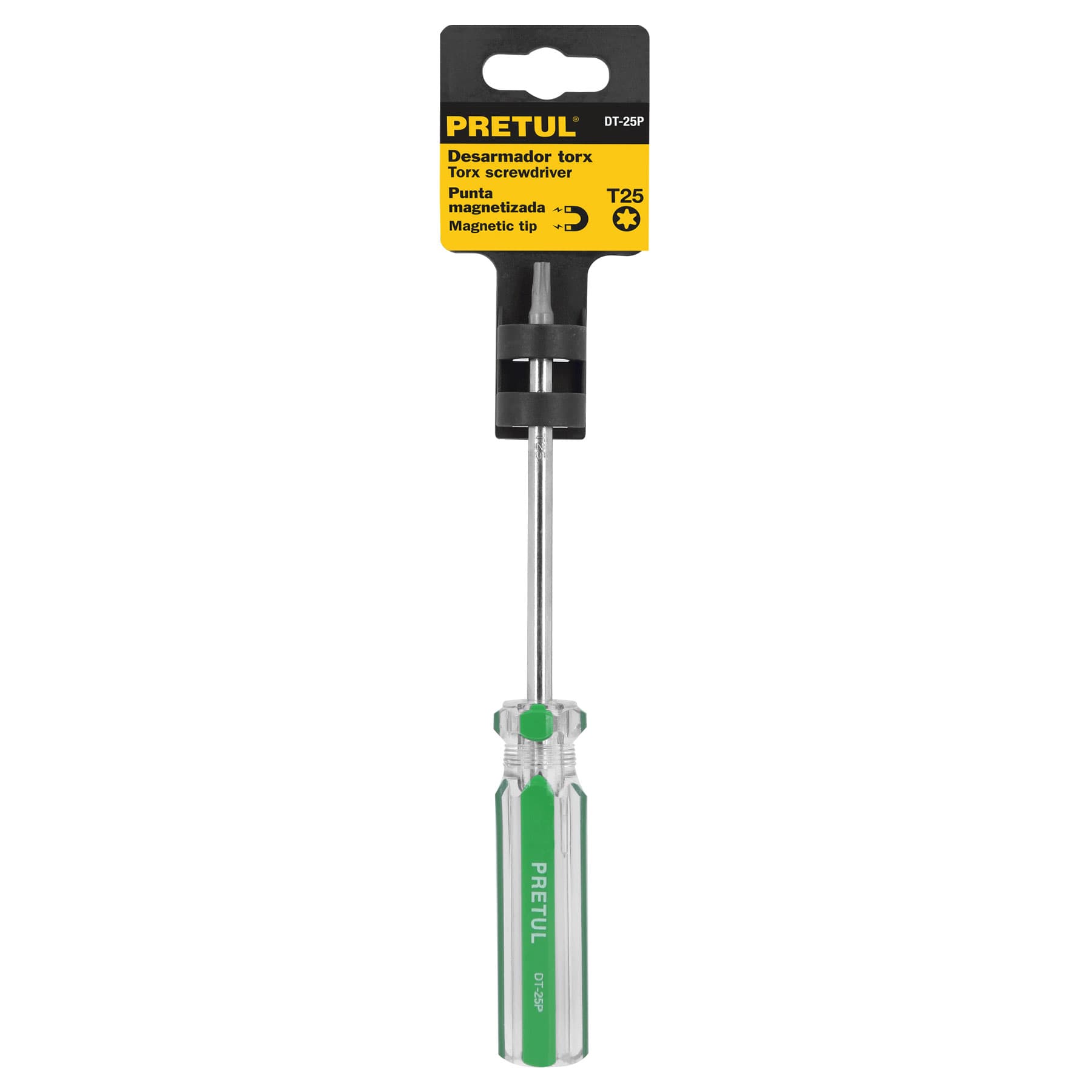 Desarmador punta Torx T 25 mango de PVC, Pretul | DT-25P | 29985