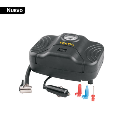 Inflador portátil para auto, 12 V, PRETUL | COMP-12P | 21689