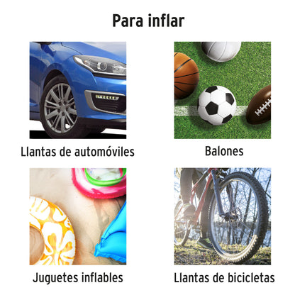 Inflador portátil para auto, 12 V, PRETUL | COMP-12P | 21689