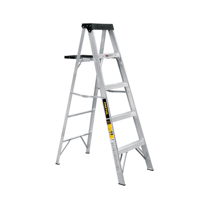 Escalera de tijera tipo III 4 escalones y bandeja, PRETUL | EST-34P | 20687