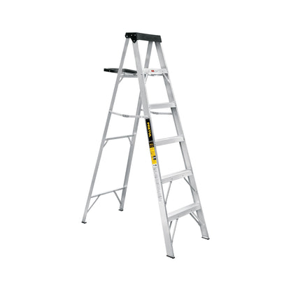 Escalera de tijera tipo III 5 escalones y bandeja, PRETUL | EST-35P | 20688