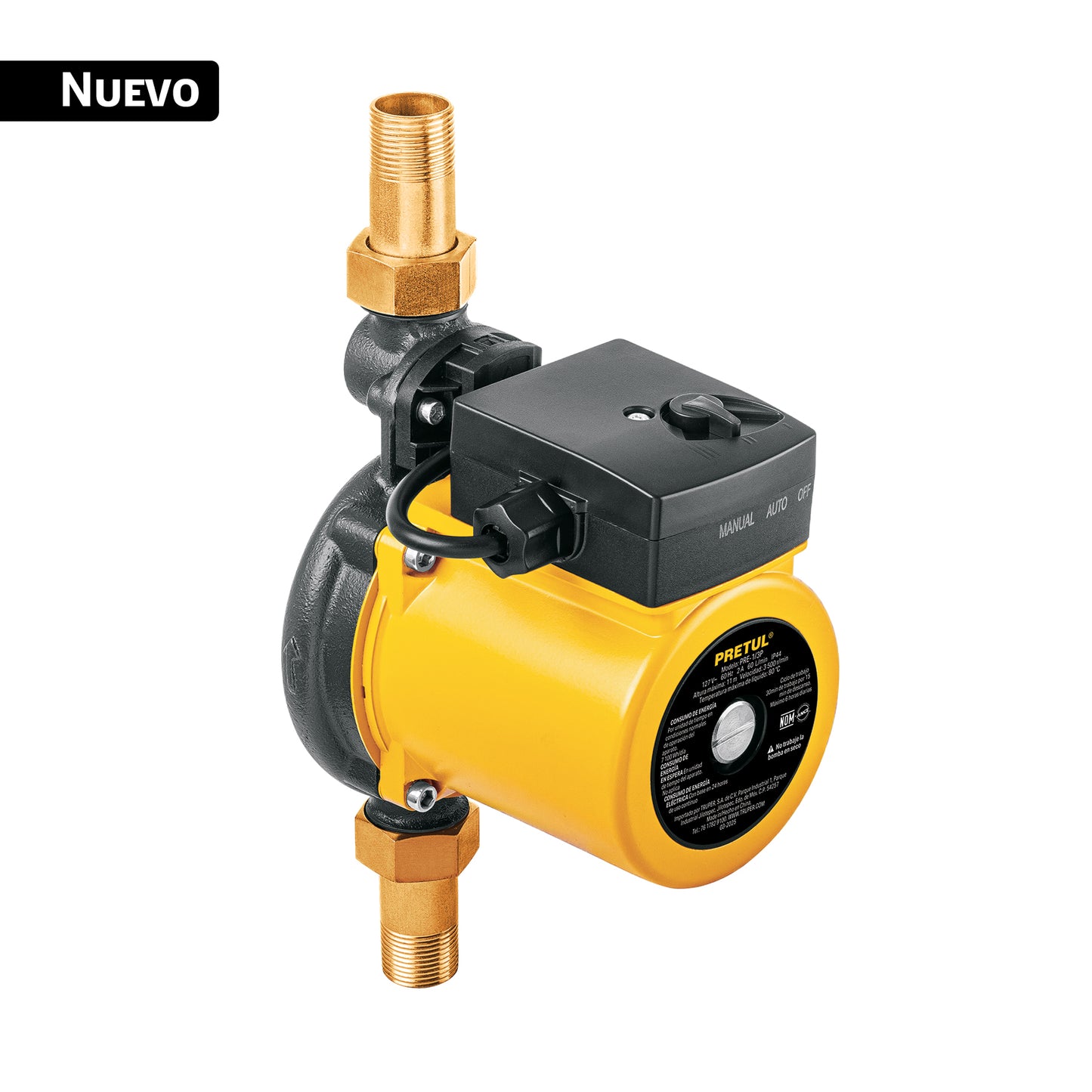 Bomba presurizadora 1/3 HP, PRETUL | PRE-1/3P | 29886